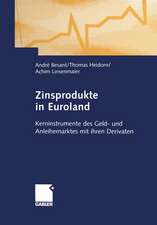 Zinsprodukte in Euroland: Kerninstrumente des Geld- und Anleihemarktes mit ihren Derivaten