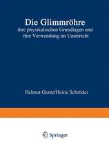 Die Glimmröhre: ihre physikalischen Grundlagen und ihre Verwendung im Unterricht