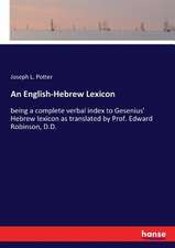 An English-Hebrew Lexicon