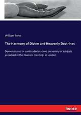 The Harmony of Divine and Heavenly Doctrines