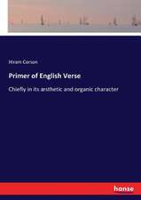 Primer of English Verse