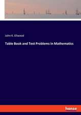 Table Book and Test Problems in Mathematics