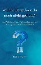 Welche Frage hast du noch nicht gestellt?