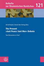 The Present »Just Peace/Just War« Debate