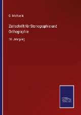 Zeitschrift für Stenographie und Orthographie