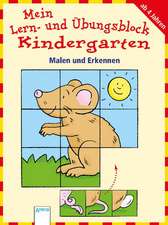 Mein Lern- und Übungsblock Kindergarten