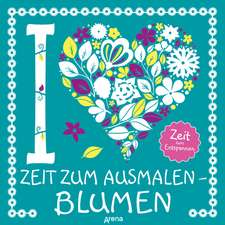 Zeit zum Ausmalen. Blumen