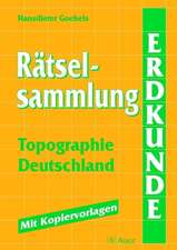 Rätselsammlung Topographie - Deutschland