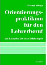 Orientierungspraktikum für den Lehrerberuf