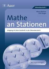 Mathe an Stationen. Umgang mit dem Geobrett in der Sekundarstufe I