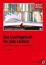 Das Lesetagebuch für jede Lektüre