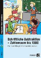 Schriftliche Subtraktion - Zahlenraum bis 1000