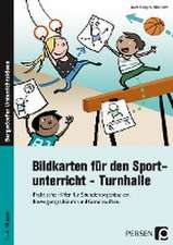 Bildkarten für den Sportunterricht - Turnhalle