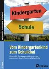 Vom Kindergartenkind zum Schulkind