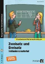 Zweisatz und Dreisatz - Inklusionsmaterial