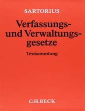 Verfassungs- und Verwaltungsgesetze 1 der Bundesrepublik Deutschland (mit Fortsetzungsnotierung). Inkl. 142. Ergänzungslieferung