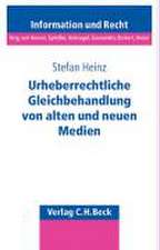 Urheberrechtliche Gleichbehandlung von alten und neuen Medien