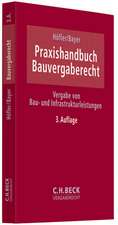 Praxishandbuch Bauvergaberecht