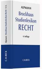 Brockhaus Studienlexikon Recht Buch + CD-ROM