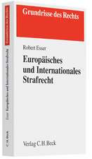 Europäisches und Internationales Strafrecht