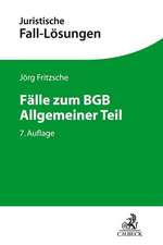 Fälle zum BGB Allgemeiner Teil