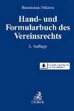 Hand- und Formularbuch des Vereinsrechts