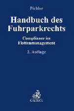 Handbuch des Fuhrparkrechts