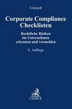 Corporate Compliance Checklisten