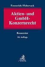 Aktien- und GmbH-Konzernrecht