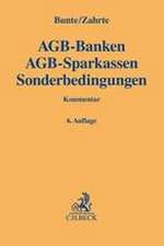 AGB-Banken, AGB-Sparkassen, Sonderbedingungen