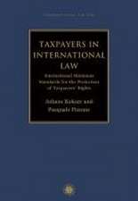 Taxpayers in International Law