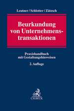 Beurkundung von Unternehmenstransaktionen