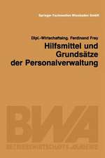 Hilfsmittel und Grundsätze der Personalverwaltung