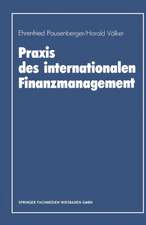 Praxis des internationalen Finanzmanagement: Eine empirische Untersuchung von Finanzierung, Kapitalstrukturgestaltung und Cash Management in internationalen Unternehmen