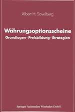 Währungsoptionsscheine: Grundlagen · Preisbildung · Strategien