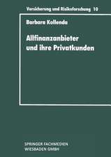 Allfinanzanbieter und ihre Privatkunden: Eine empirische Untersuchung zur Typenbildung bei gehobenen Privatkunden und zur Vermögensanalyse