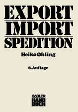 Export — Import — Spedition