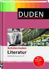 Duden. Schülerduden Literatur