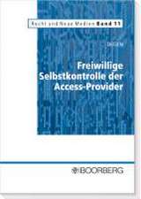 Freiwillige Selbstkontrolle der Access-Provider