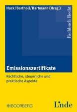 Emmissionszertifikate