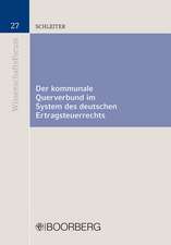 Der kommunale Querverbund im System des deutschen Ertragsteuerrechts