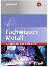 Fachwissen Metall. Grundstufe und Fachstufe 1. Schulbuch