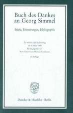 Buch des Dankes an Georg Simmel