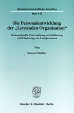 Die Personalentwicklung der 