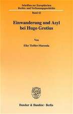 Einwanderung und Asyl bei Hugo Grotius.