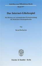 Das Internet-Glücksspiel