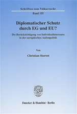 Diplomatischer Schutz durch EG und EU?