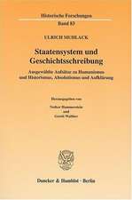 Staatensystem und Geschichtsschreibung