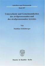 Unterschiede und Gemeinsamkeiten des zivilprozessualen und des strafprozessualen Arrestes