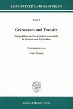 Grenzraum und Transfer